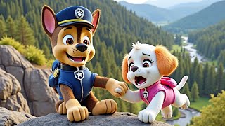 OMG SKYE Is In Danger Can CHASE Rescues Her On Time  Very Sad Story  Paw Patrol 3D Animation [upl. by Ylluz]