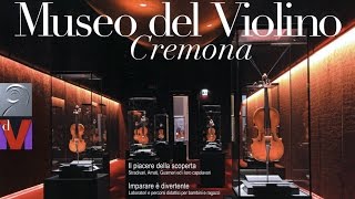 Visit to Museo del Violino in Cremona [upl. by Eilsew]