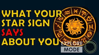 What your Zodiac Star Sign says about you Astrology Explained  Myth Stories amp Explore Mode Collab [upl. by Vivienne]