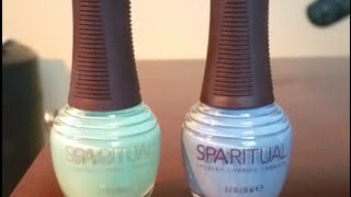 SpaRitual Nail Polish Review [upl. by Dallman]