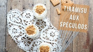 RECETTE  Tiramisu aux spéculoos [upl. by Atirahc145]