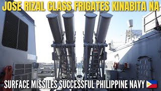 SURFACE MISSILE ARMAMENTS NG JOSE RIZAL CLASS FRIGATES PHILIPPINE NAVY CSTAR SUCCESSFUL RELOCATE 🇵🇭 [upl. by Ahsemot552]