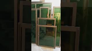 Aluminum and glass fitting work aluminium [upl. by Aneeb]