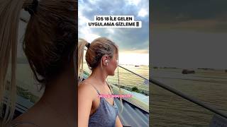 İOS 18 ile gelen uygulama gizleme özelliği shorts viralvideo viralshorts ios18 [upl. by Nitsirk629]