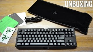 Razer BlackWidow Tournament Stealth  Unboxing amp Overview [upl. by Zailer]