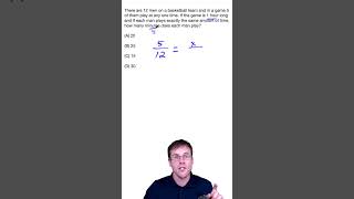 Ratios and Proportions  SAT Math question [upl. by Elazaro]