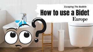 LEARN HOW TO USE A BIDET TOILET FOR BEGINNERS 💩 [upl. by Kristina]