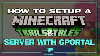 HOW TO SETUP A MINECRAFT SERVER WITH GPORTAL 120 gportal [upl. by Jeuz]