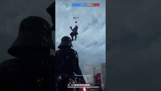 Mauls voice at the end 🤣 starwarsbattlefront2 starwars gaming sith jedi shorts funny [upl. by Bobbe656]