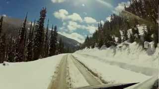 GoPro Hero HD Snowboarding  June 7th Whitewater Resort [upl. by Ball]