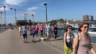 Dam tot damloop 2024 Fietsen langs de route [upl. by Robet]