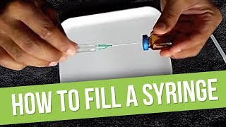 How to Fill a Syringe [upl. by Liva]