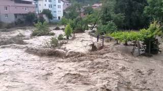 ZONGULDAK DEVREK SOFULAR KÖYÜ ÇENGERE MAH 06062014 DERE SEL [upl. by Cornelius]