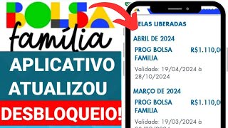 ✅ APLICATIVO BOLSA FAMÍLIA ATUALIZOU PARA QUEM TAVA BLOQUEADO AGORA TA LIBERADO [upl. by Armilla]