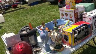 Garage sale finds TREASUREWEAZ 127 sale part 2 [upl. by Mcintyre]