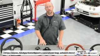 Steering Wheels Overview  Presented by Andys Auto Sport [upl. by Layne461]