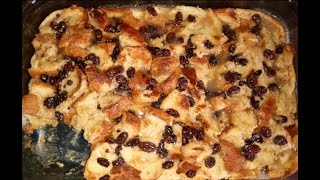 Bread Pudding Sweetened Condensed Milk [upl. by Urbano]