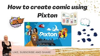 How to Create Comic Using Pixton Free [upl. by Harewood199]