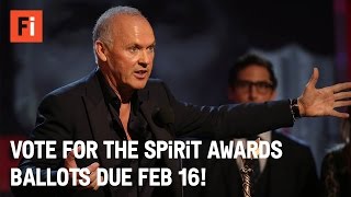 Vote for the 2016 Film Independent Spirit Awards  Ballots due Feb 16 [upl. by Barnie]