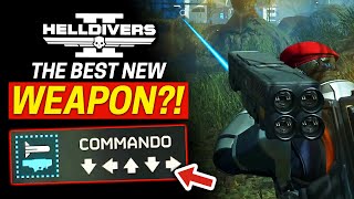 Helldivers 2 Commando Rocket Launcher is INSANE [upl. by Follmer]