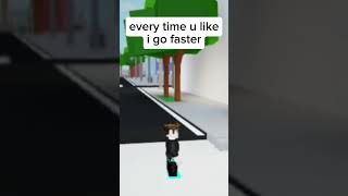 Every time you like i spin fasterrobloxjjsFyprobloxshorts [upl. by Deenya]