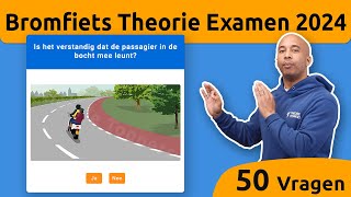 Bromfiets Theorie Examen 2024 [upl. by Aicargatla]