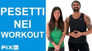 Allenamenti Con Pesetti Posso inserirli in tutti i workout [upl. by Otto442]