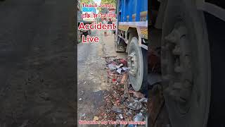 Live accident Tikauli Jungle ma newvlog shorts [upl. by Ahsinned]