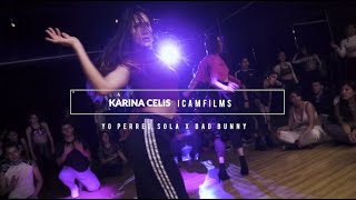 Yo Perreo Sola  Bad Bunny  COREOGRAFIA KARINA CELIS 👀🔥 [upl. by Hayila]