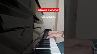 Con sordina vs sin sordina piano music viral shorts [upl. by Akvir]