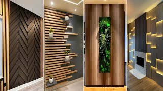 300 NEW Modern Living Room Wall Cladding Ideas 2024 Room Wall Decor Ideas Home Interior Design [upl. by Zipnick]