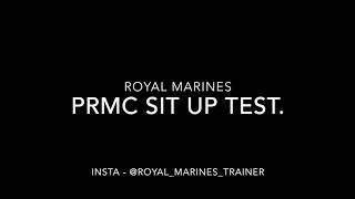 Royal Marines Sit Up Bleep Test [upl. by Acinonrev692]