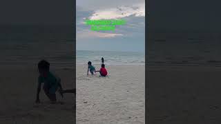 Sandbanks beach🏖️🇨🇦 beach travel nature🎶family funyoutubeshortsodia canada [upl. by Vin]