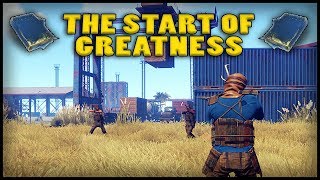 THE START OF GREATNESS  Rust Blueprints 1 [upl. by Thaddaus516]