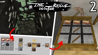 We Have Made A Bronze Pickaxe  Ep2  The Winter Rescue Minecraft [upl. by Gerianna]