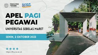 Apel Pagi Pegawai Universitas Sebelas Maret [upl. by Beesley]