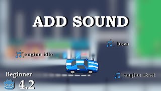 How to add sound effects  Learn Godot 4  no talking [upl. by Arraeit]