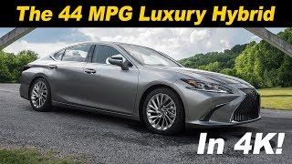 2019 Lexus ES 300h  The 44 MPG Luxury Car [upl. by Barby]