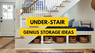 30 Genius UnderStair Storage Ideas to Maximize Your Space [upl. by Worden]