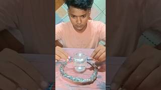 battery and aluminium foil experiment 😱fyp diy lifehacks experiment [upl. by Serrano62]