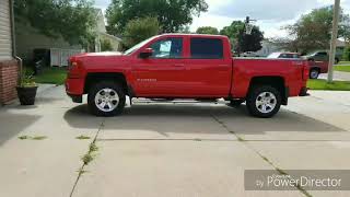 225 level kit ReadyLift 2014 to 2018 Silverado [upl. by Euqinamod841]