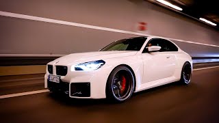 BMW G87 M2 with Edelweiss LT3  cinematic impressions 4K [upl. by Mackey]