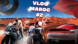 Vlog sur la route du MAROC PARTIE 2 2024 [upl. by Bauske]