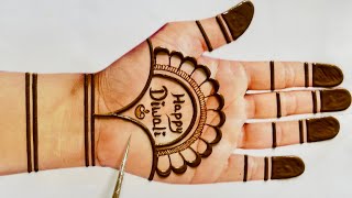 DIWALI Special Easy full hand Mehndi Design Simple Mehandi DesignMehndi ka DesignsMehendi designs [upl. by Cari]