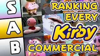 Ranking EVERY Kirby Commercial Tier List [upl. by Carmelina]