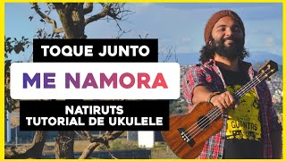 Toque Junto Me Namora  Natiruts  Como Tocar Ukulele  Play Along  Cifra  Tutorial [upl. by Silberman]