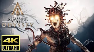 4K Assassins Creed Odyssey  MEDUSA Boss Fight Gameplay  UHD ✔ [upl. by Luther707]