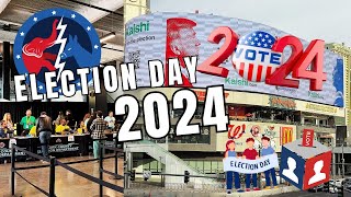 ELECTION DAY Whats It Like In Las Vegas Nevada on Election Day 2024 Christmas Early amp More [upl. by Simpkins]