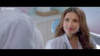 Invisalign The clear alternative to braces says Parineeti Chopra Invisalign treatment in India [upl. by Atinna]