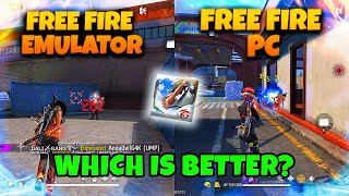 Free Fire PC VS Free Fire Emulator  Which one gives you better gameplay [upl. by Gem]